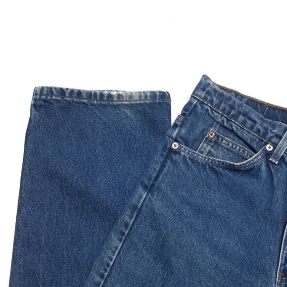 Levi's 517 90s Orange Tab Mid-Wash High Waisted Bootcut Wedgie Jeans - Picture 6 of 16